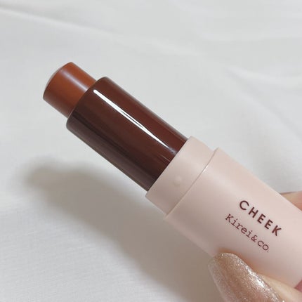 スティックチーク/Kirei&co./ジェル・クリームチークを使ったクチコミ(4枚目)