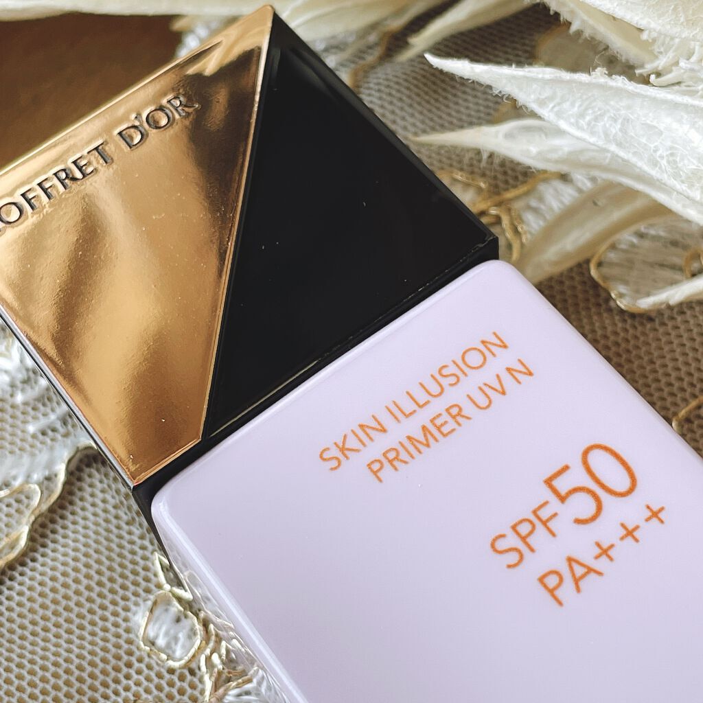 スキンイリュージョンプライマーＵＶｎ/コフレドール/化粧下地を使ったクチコミ（3枚目）