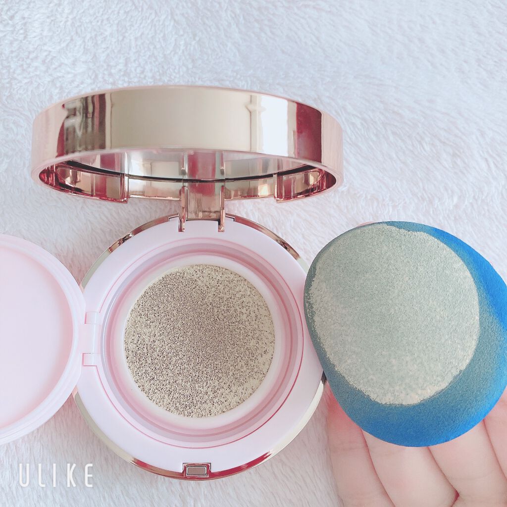 ピンクティーツリーカバークッション/APLIN/クッションファンデーションを使ったクチコミ（3枚目）