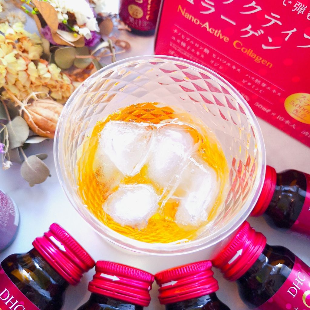 ナノアクティブコラーゲンドリンク/DHC/美容ドリンクを使ったクチコミ(2枚目)