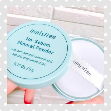 ノーセバム ミネラルパウダー/innisfree/ルースパウダーを使ったクチコミ(2枚目)