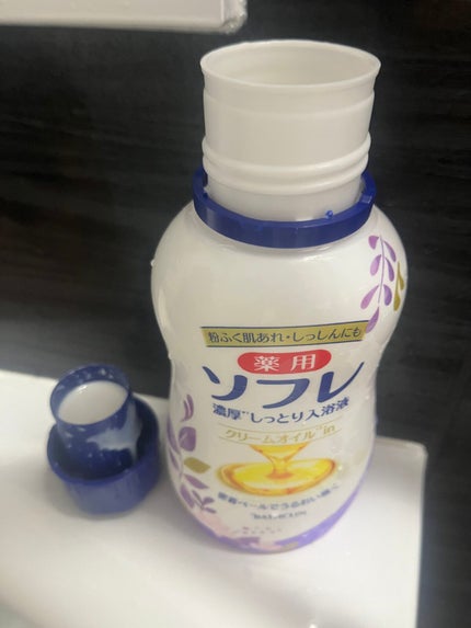濃厚しっとり入浴液 ホワイトフローラルの香り/薬用ソフレ/保湿系入浴剤を使ったクチコミ(2枚目)