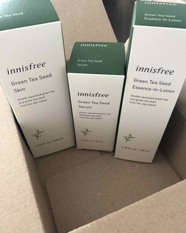 グリーンティーシード エッセンスインローション/innisfree/乳液を使ったクチコミ（1枚目）