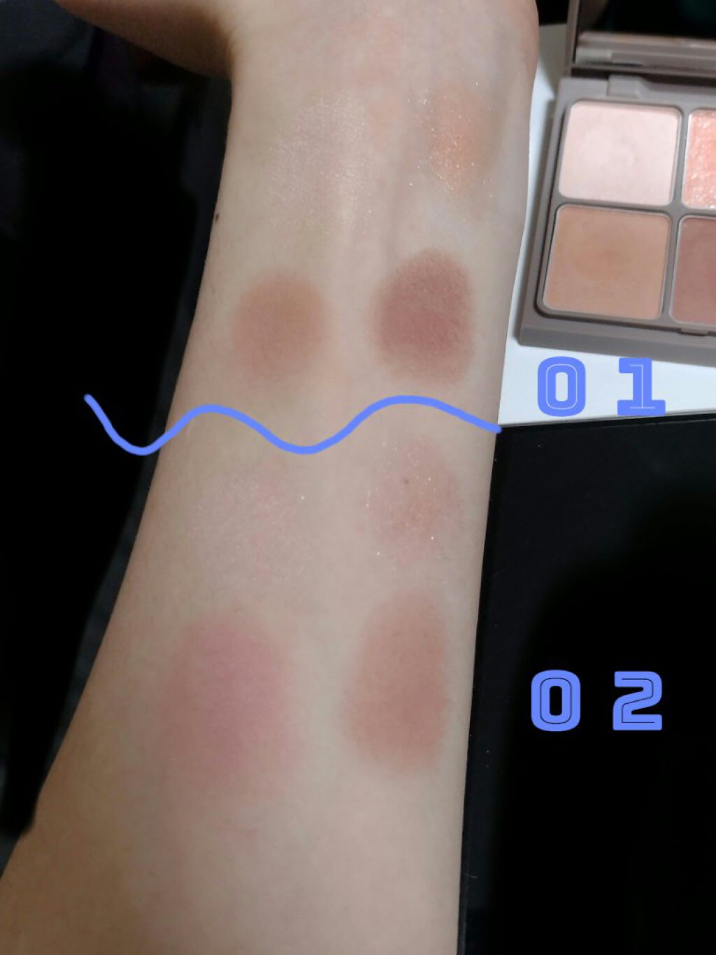 Ririmew インザミラーアイパレットのクチコミ「指原莉乃さんプロデュースアイシャドウ
Ririmew

インザミラーアイパレット　全2色
両方.....」（3枚目）