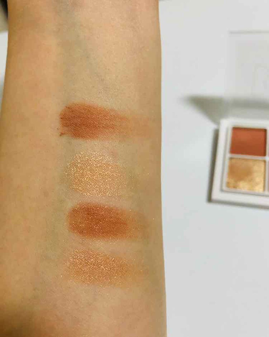 THE アイパレR/b idol/アイシャドウパレットを使ったクチコミ（3枚目）