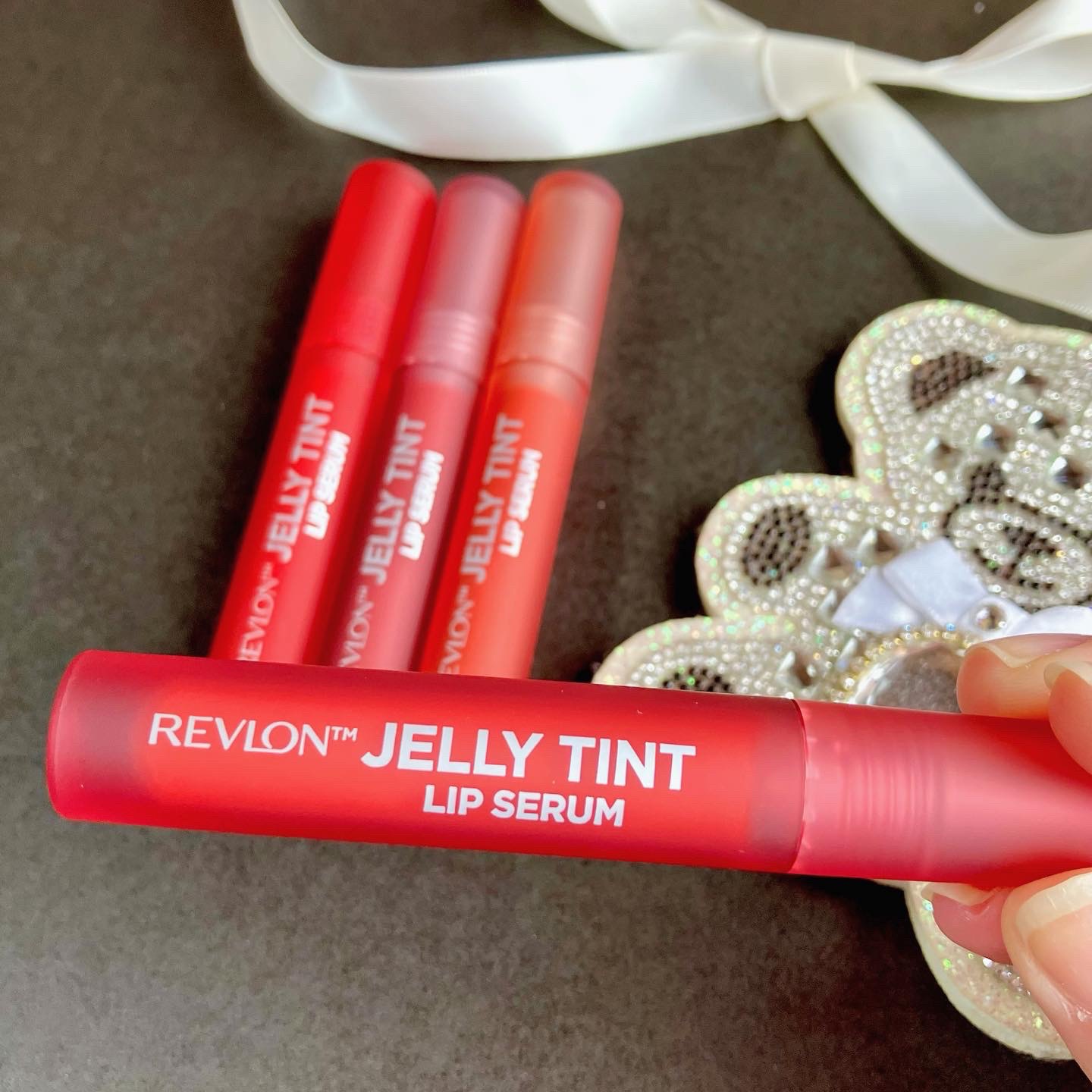 レブロン ジェリー ティント リップ セラム/REVLON/リップティントを使ったクチコミ（2枚目）