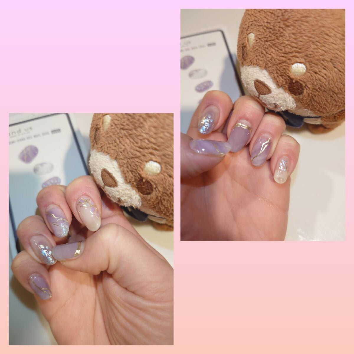 ネイルシール/3COINS/ネイルシールを使ったクチコミ(1枚目)