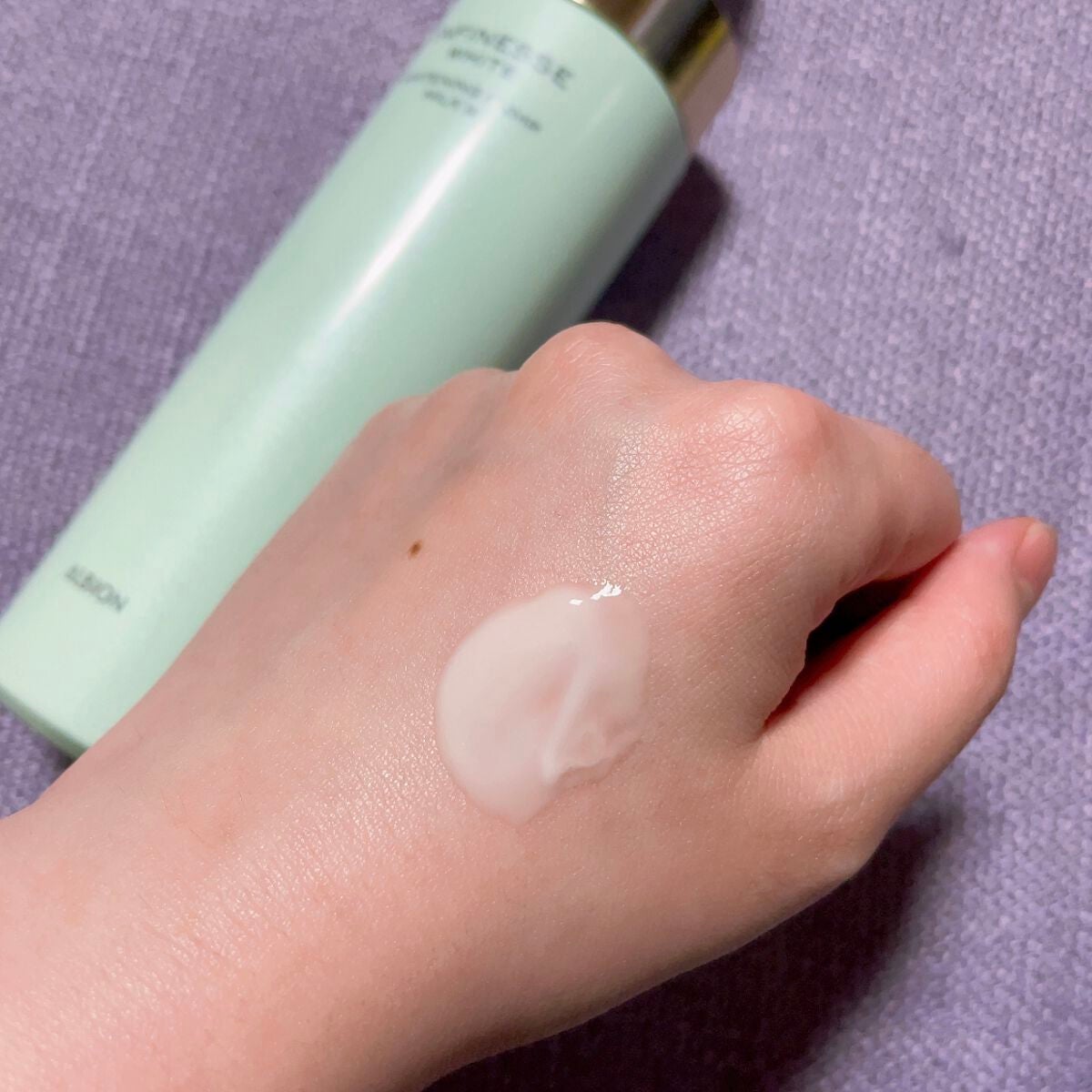 アンフィネスホワイト ホワイトニング パンプ ミルク/ALBION/乳液を使ったクチコミ(2枚目)