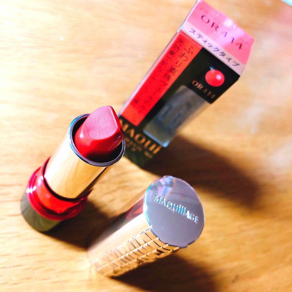 ドラマティックルージュ/マキアージュ/口紅を使ったクチコミ(1枚目)