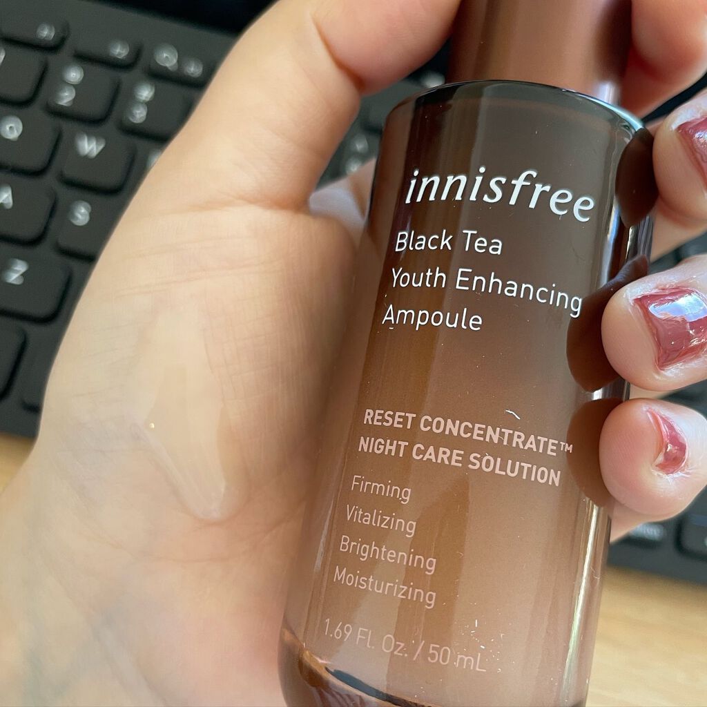 ブラックティー ユース セラム/innisfree/美容液を使ったクチコミ（1枚目）