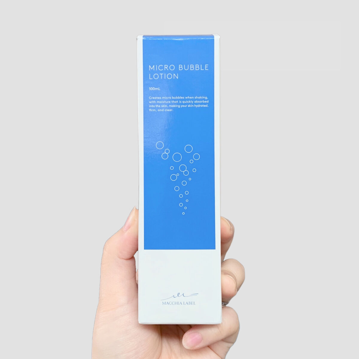 薬用マイクロバブルローション/Macchia Label/化粧水を使ったクチコミ（2枚目）
