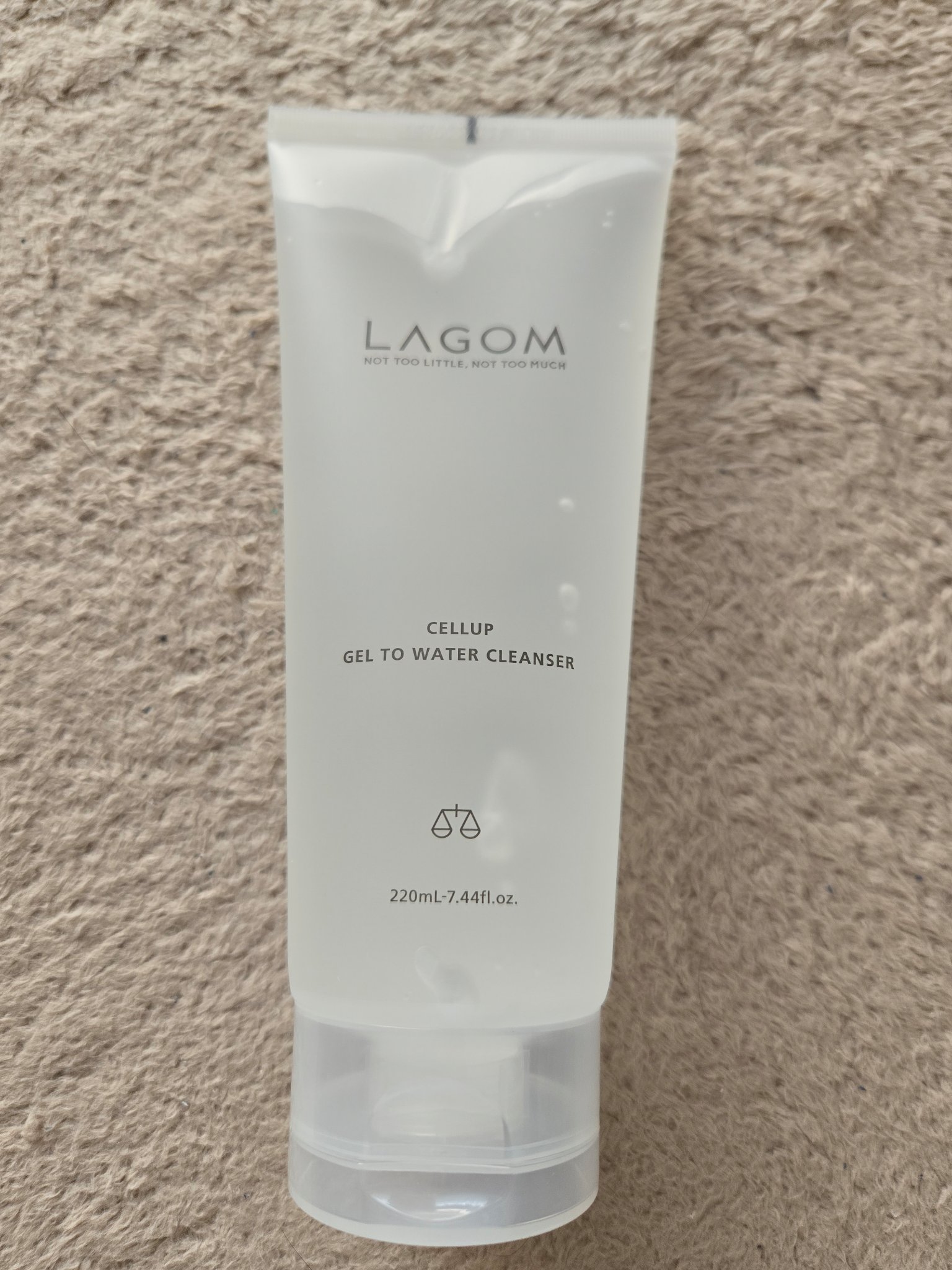 ラゴム ジェルトゥウォーター クレンザー(朝用洗顔)/LAGOM /その他洗顔料を使ったクチコミ（1枚目）