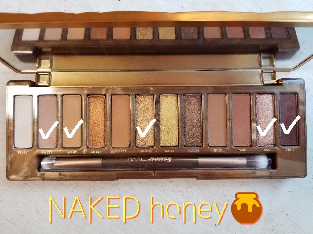 NAKED Honey/アーバンディケイ/アイシャドウパレットを使ったクチコミ(8枚目)
