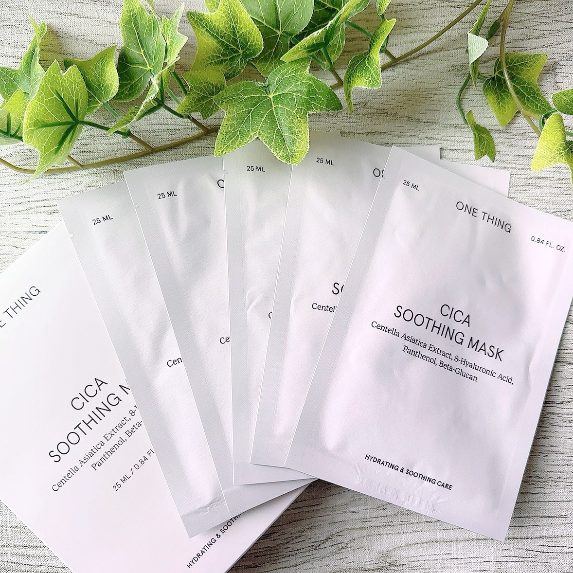 CICAスージングマスク/ONE THING/シートマスク・パックを使ったクチコミ（1枚目）
