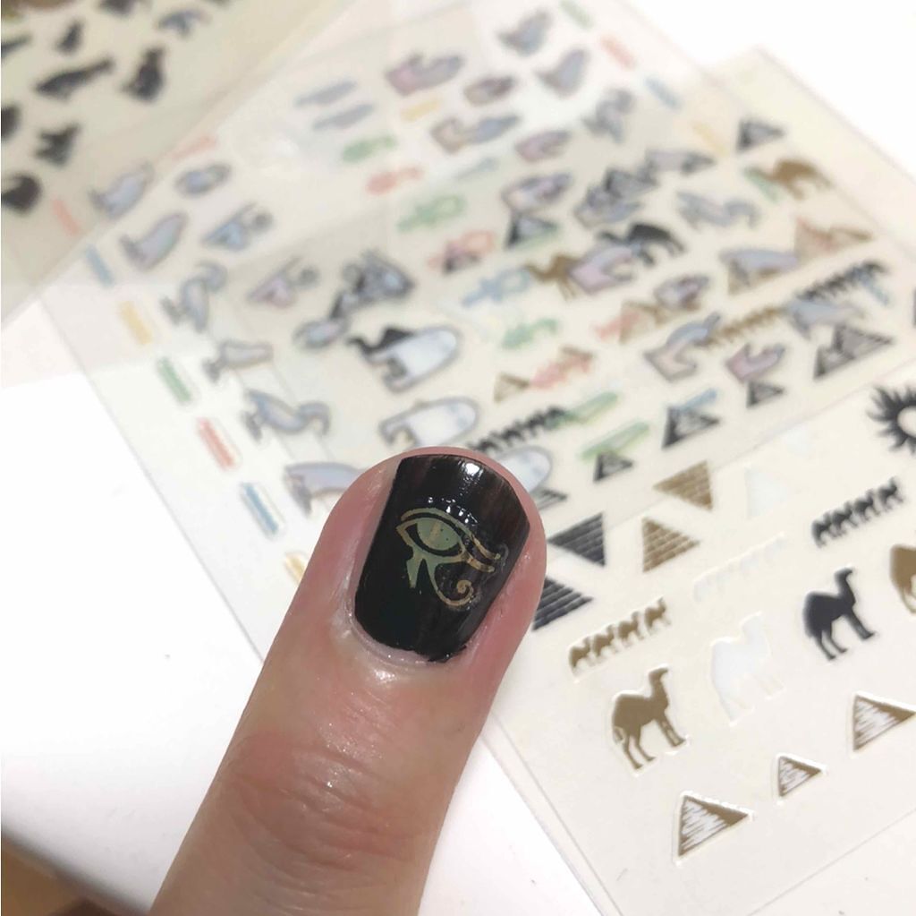 ネイルシール/キャンドゥ/ネイルシールを使ったクチコミ(2枚目)