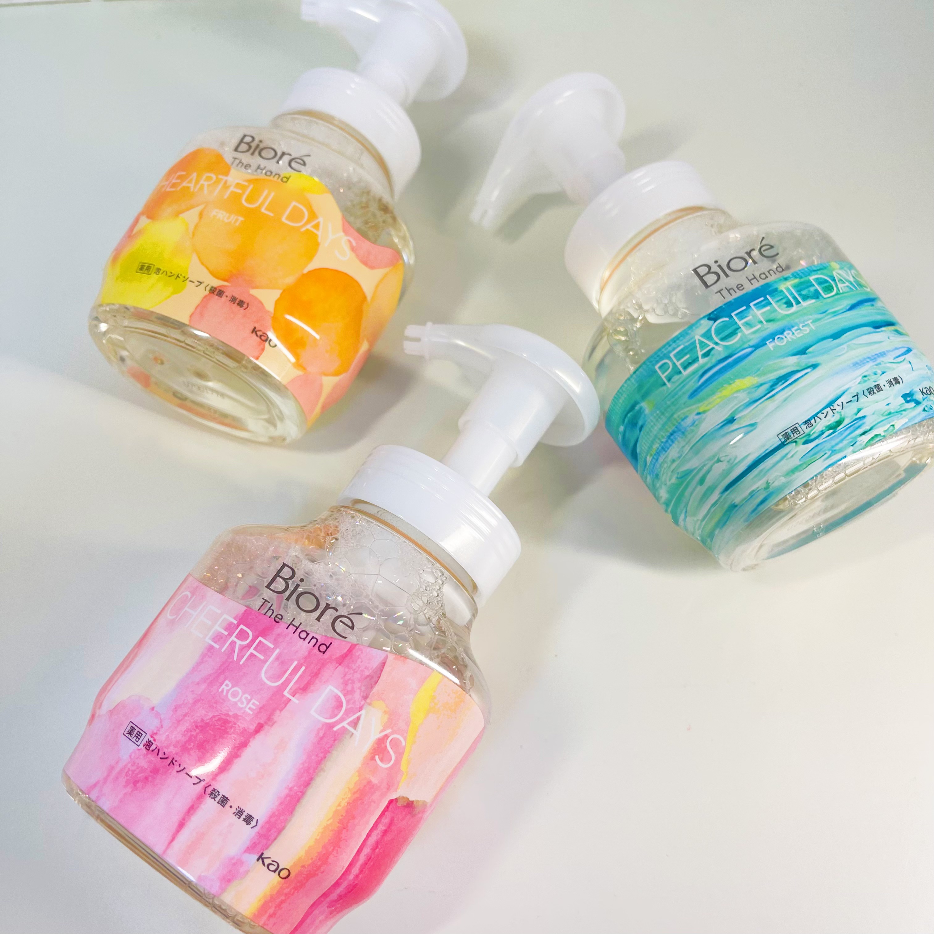 ビオレ ザ ハンド 泡ハンドソープ 静寂につつまれる森林の香り/ビオレ/ハンドソープを使ったクチコミ（1枚目）