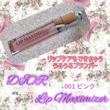 【旧】ディオール アディクト リップ マキシマイザー/Dior/リップグロスを使ったクチコミ（1枚目）