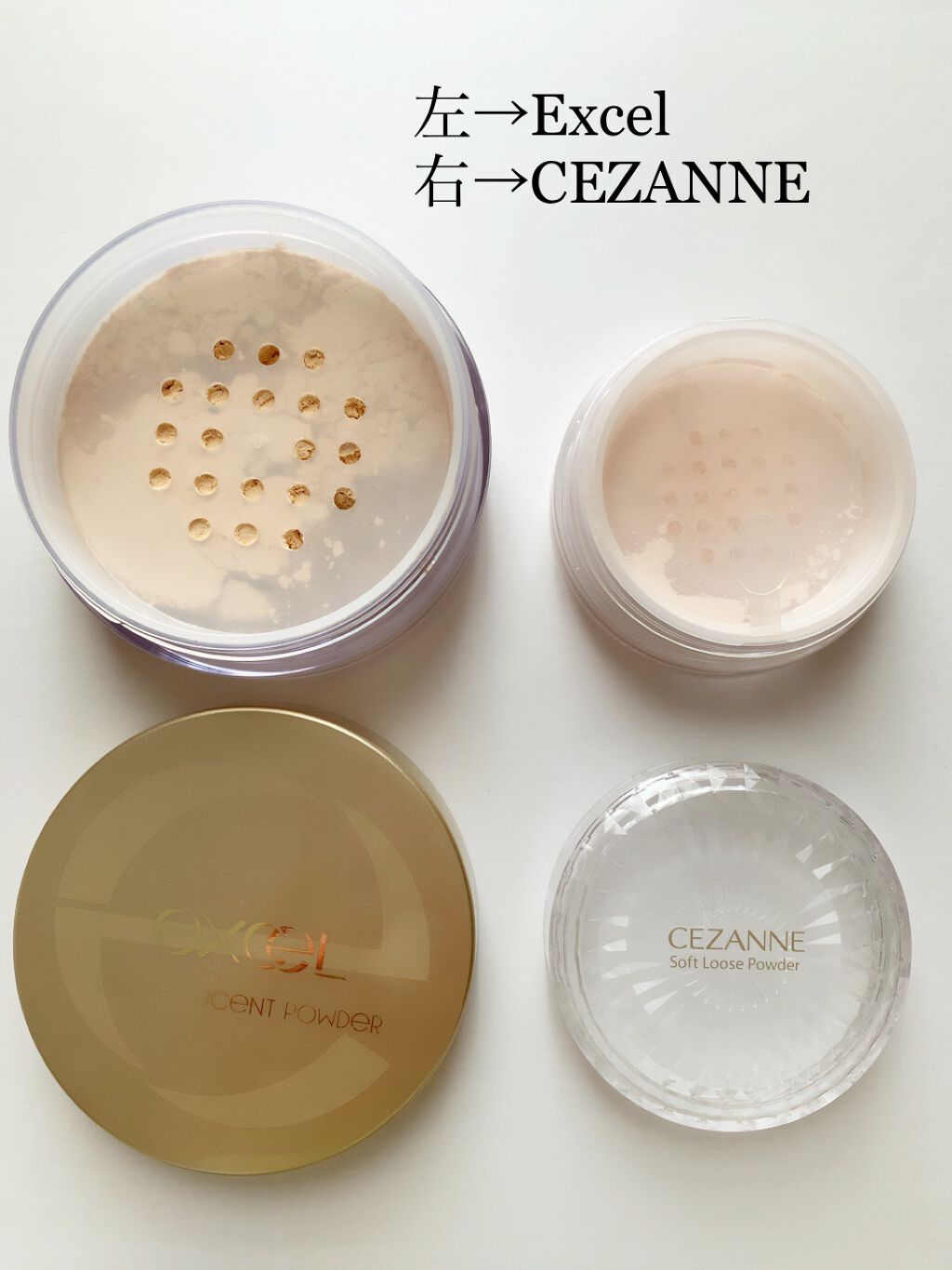 クリア ルーセントパウダー NB/excel/ルースパウダーを使ったクチコミ(2枚目)