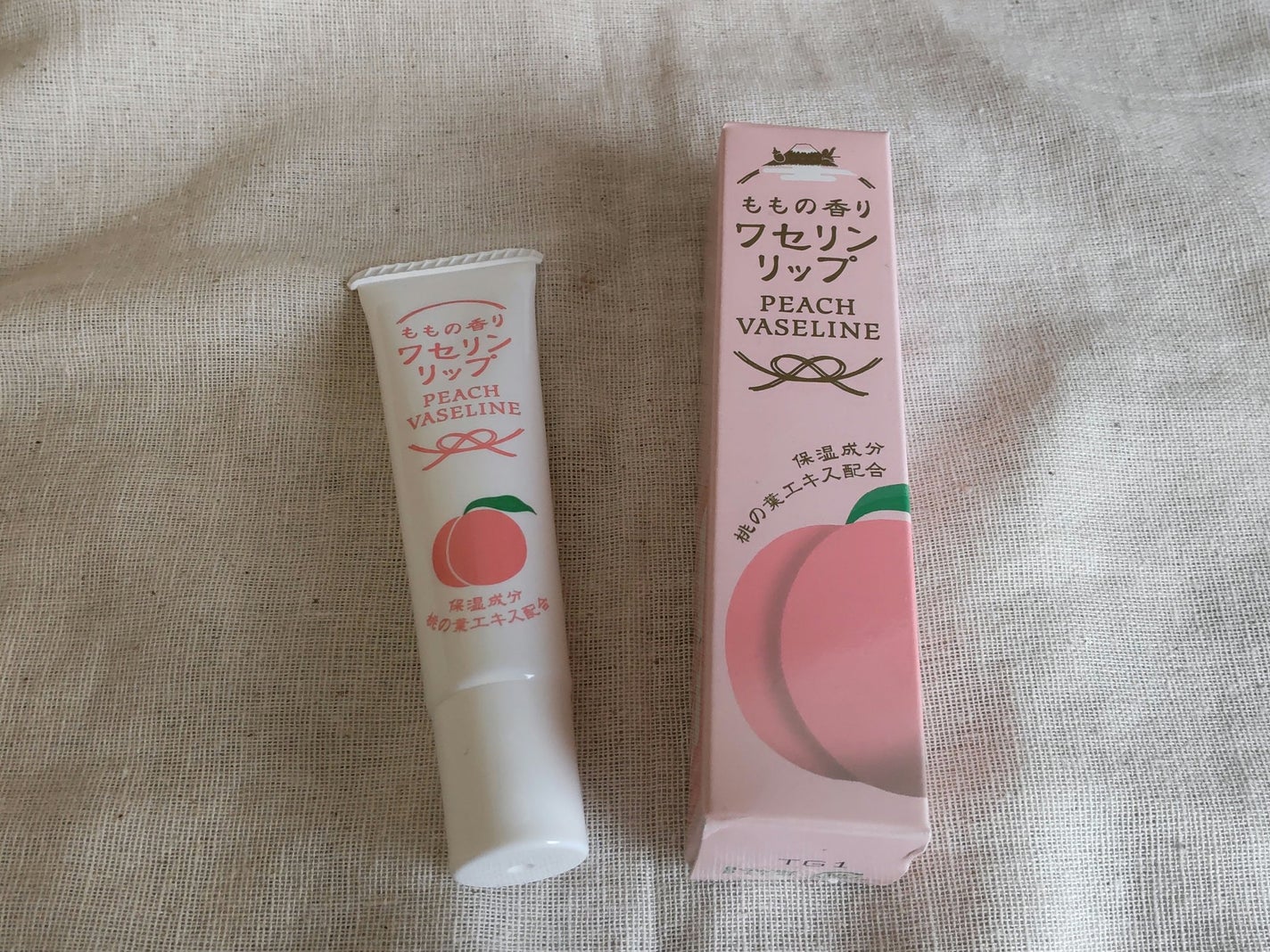 Charley ワセリンリップ ももの香り charley