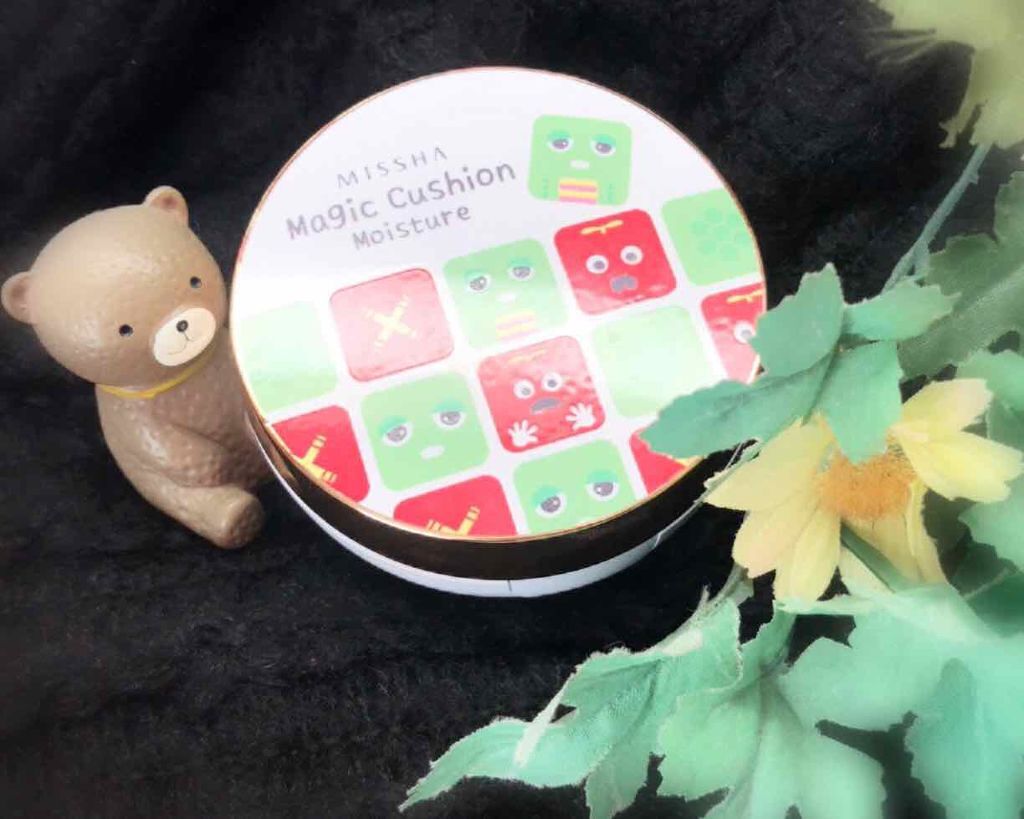 M クッション ファンデーション(モイスチャー)/MISSHA/クッションファンデーションを使ったクチコミ(1枚目)