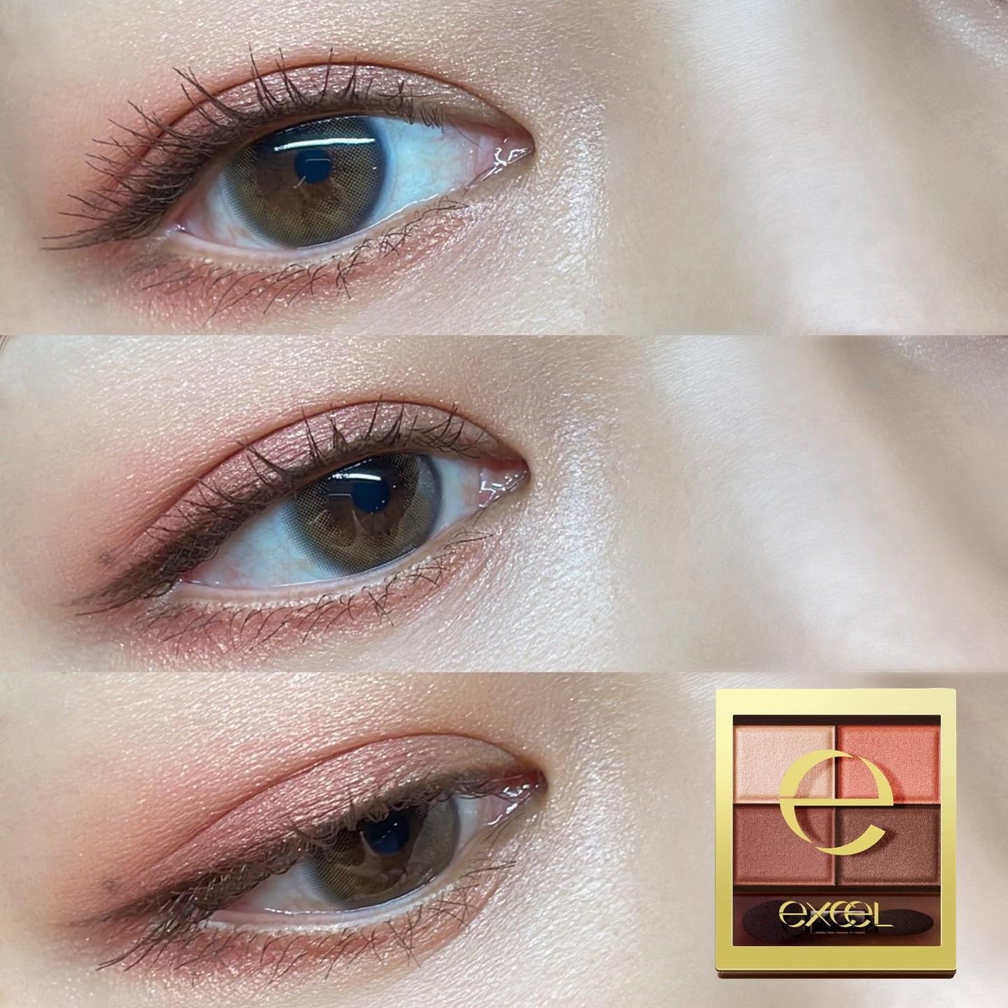 スキニーリッチシャドウ/excel/アイシャドウパレットを使ったクチコミ(1枚目)