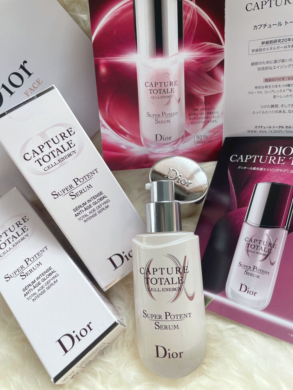 【旧】カプチュール トータル セル ENGY スーパー セラム/Dior/美容液を使ったクチコミ(2枚目)