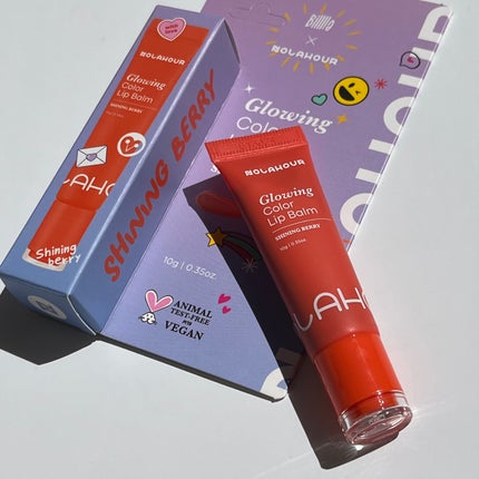 グロウイングカラーリップバーム/NOLAHOUR/口紅を使ったクチコミ(1枚目)