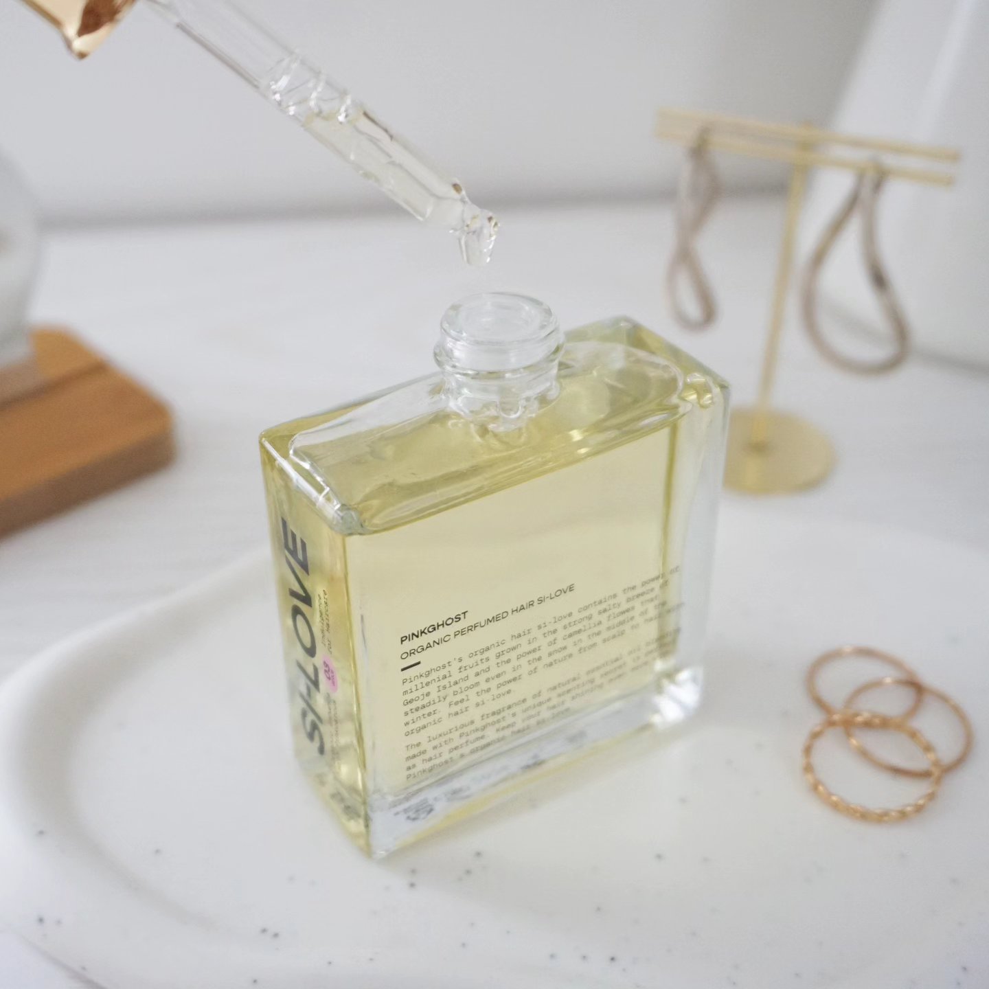 オーガニックヘアシロップ/PINKGHOST/ヘアオイルを使ったクチコミ（1枚目）