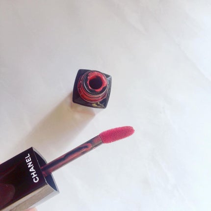 ルージュ アリュール ラック 66 ペルマナン/CHANEL/口紅を使ったクチコミ(2枚目)