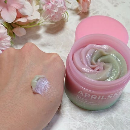 ピンクアロエメレンゲクレンザー/APRILSKIN/その他洗顔料を使ったクチコミ(5枚目)