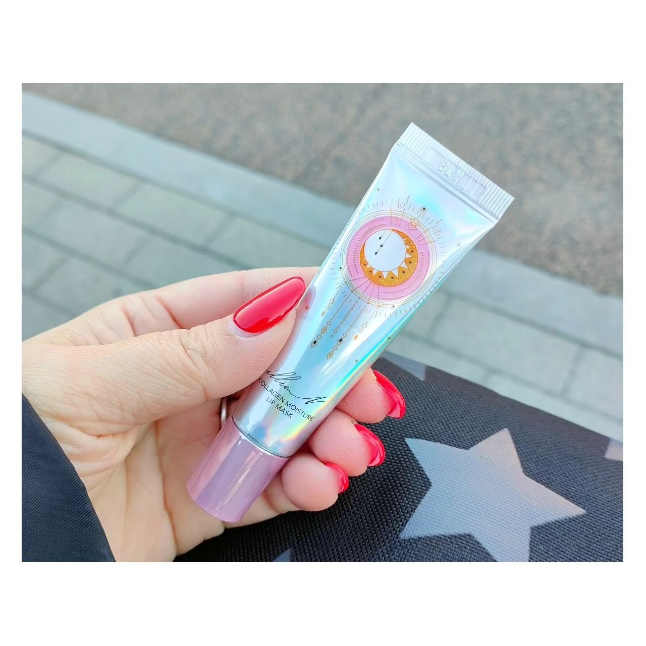 イリュン コラーゲンモイスチャーリップマスク/illuN/リップマスクを使ったクチコミ（1枚目）