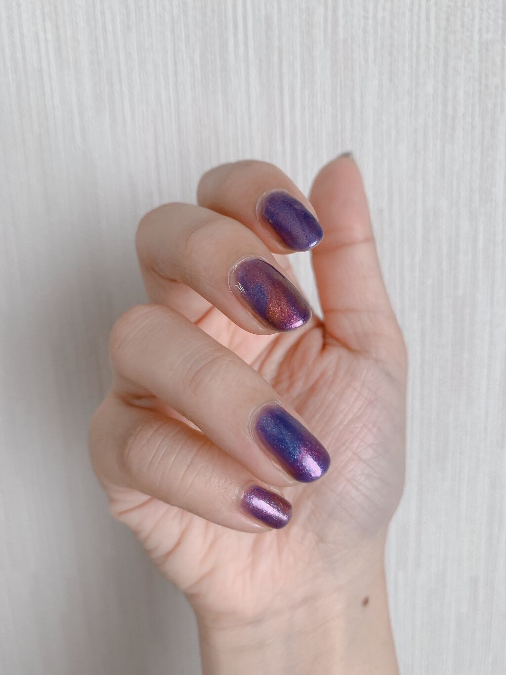 コンスピキュアス ネイルカラー　 23 シマリングオレンジ/Amplitude/マニキュアを使ったクチコミ（3枚目）