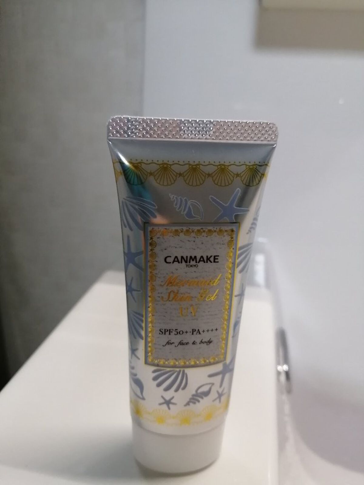 マーメイドスキンジェルUV/キャンメイク/日焼け止めジェルを使ったクチコミ（1枚目）