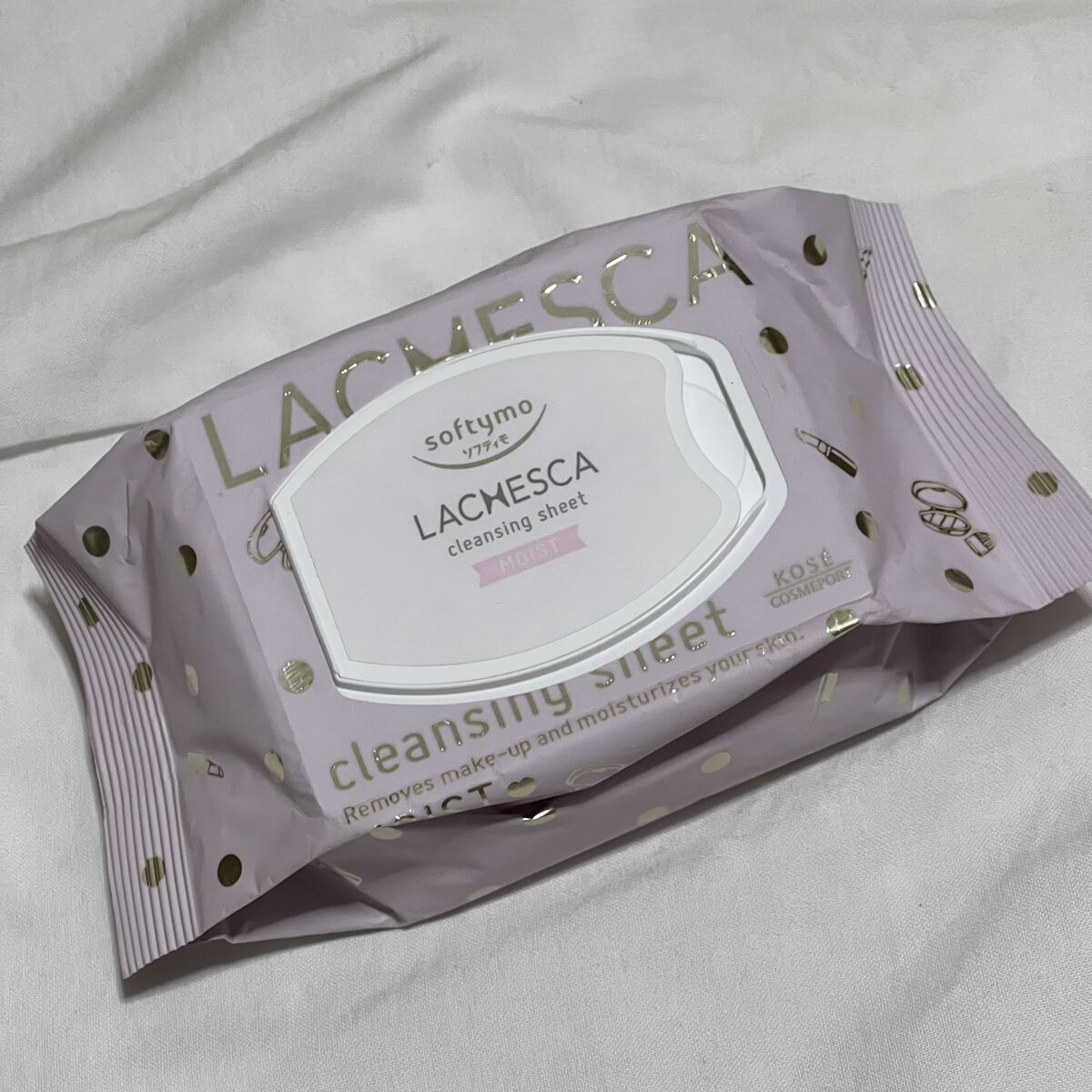 水クレンジングシート（モイスト）/ラチェスカ/クレンジングシートを使ったクチコミ（1枚目）