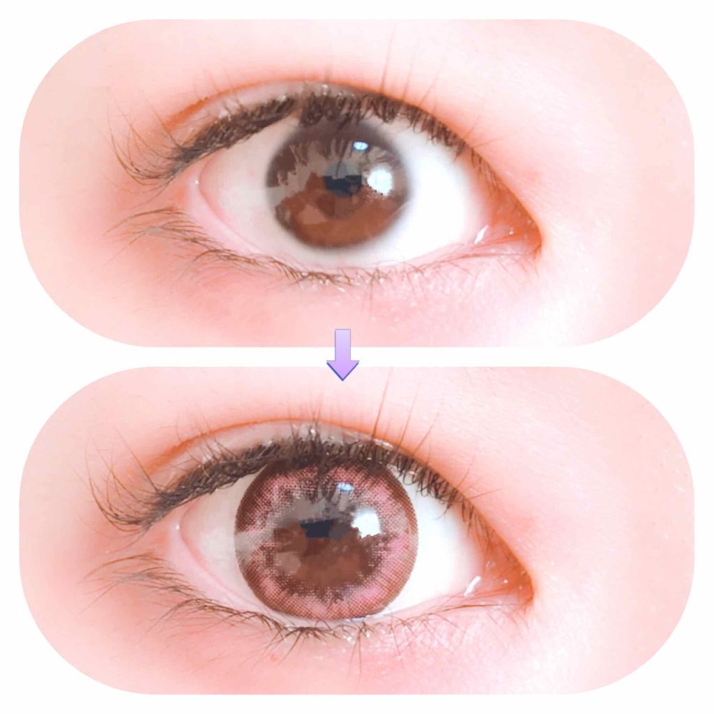 アイスター ピンク/POPLENS/カラーコンタクトレンズを使ったクチコミ（2枚目）