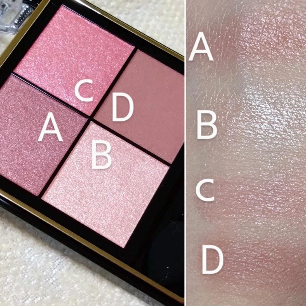 リアルクローズシャドウ/excel/アイシャドウパレットを使ったクチコミ(3枚目)