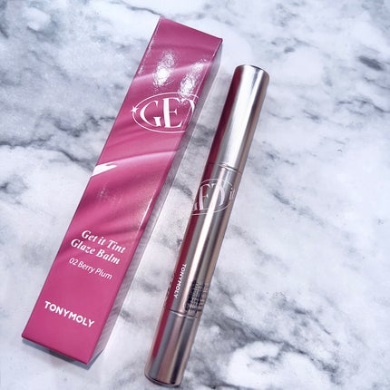 ゲットイットティントグレーズバーム/TONYMOLY/リップティントを使ったクチコミ(1枚目)