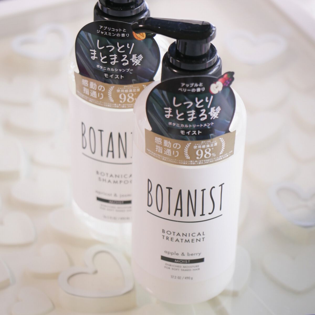 ボタニカルシャンプー/トリートメント(モイスト) /BOTANIST/シャンプー・コンディショナーを使ったクチコミ(1枚目)