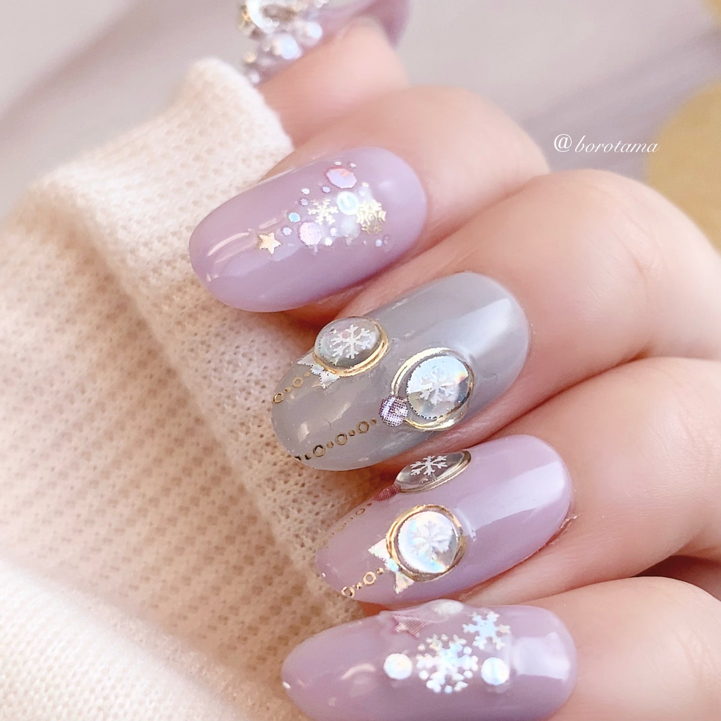 ネイルシール/キャンドゥ/ネイルシールを使ったクチコミ(3枚目)