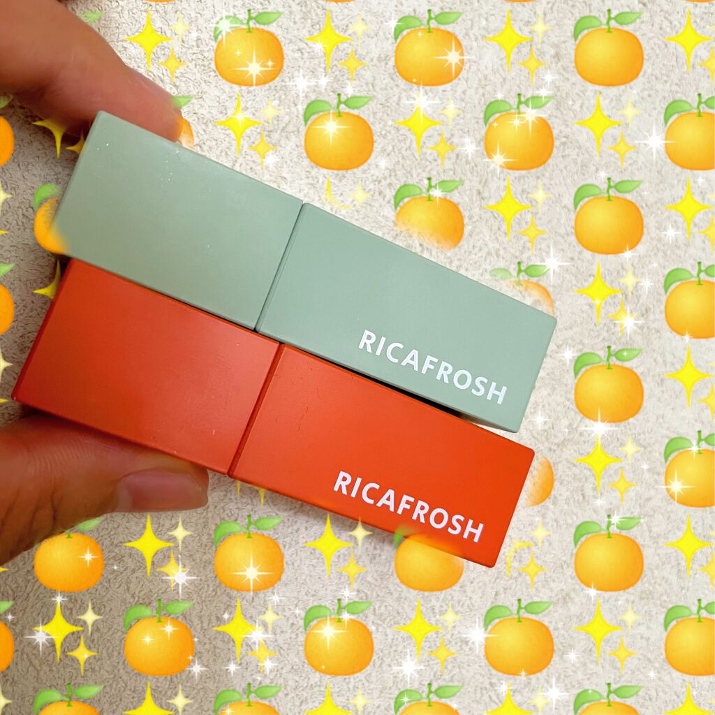 ジューシーリブティント/RICAFROSH/リップティントを使ったクチコミ(1枚目)