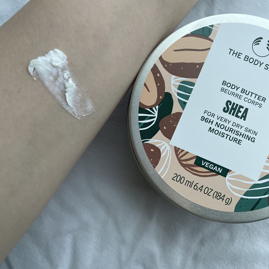 ボディバター シア/THE BODY SHOP/ボディクリームを使ったクチコミ（3枚目）