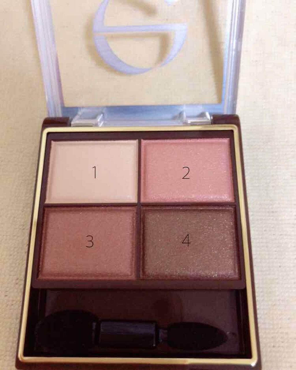 スキニーリッチシャドウ/excel/アイシャドウパレットを使ったクチコミ（2枚目）