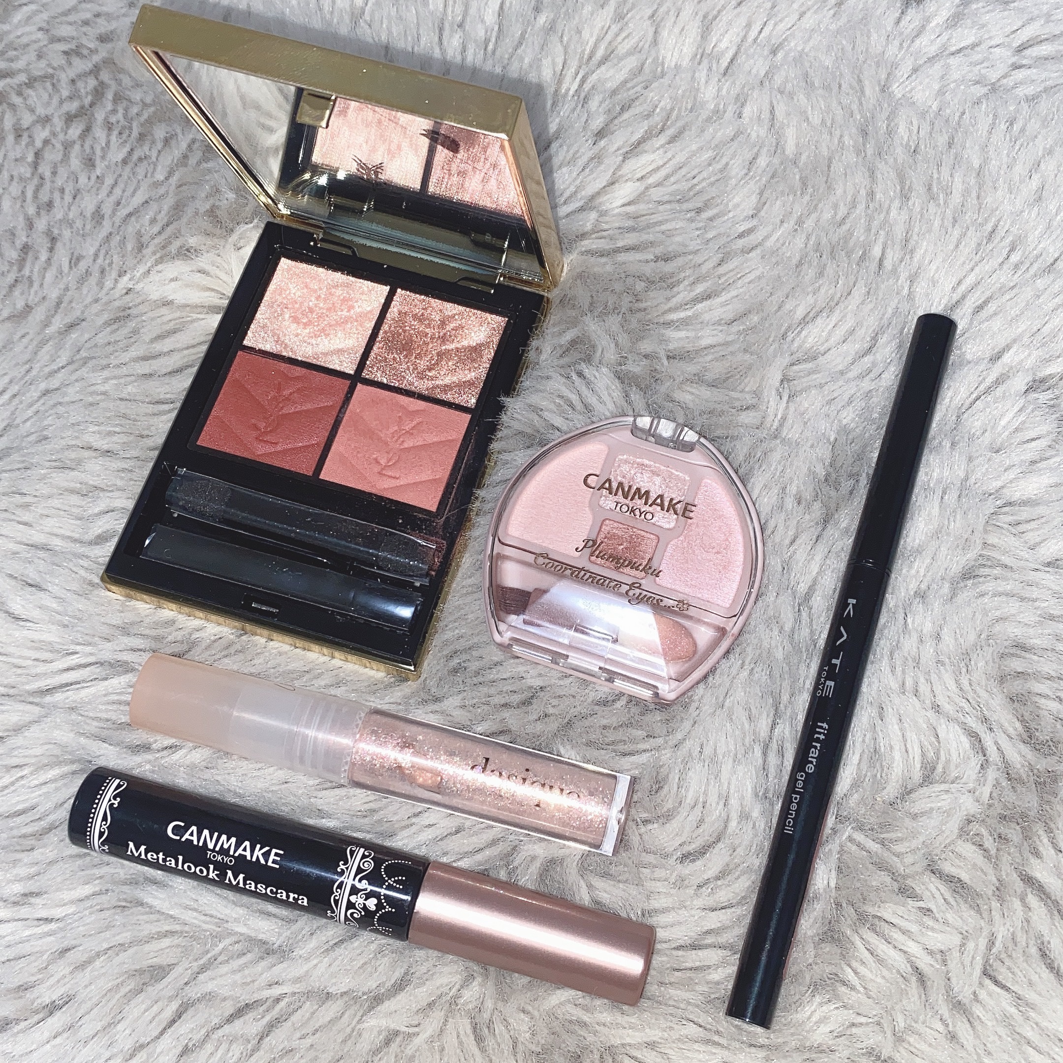 プランぷくコーデアイズ/キャンメイク/パウダーアイシャドウを使ったクチコミ（2枚目）