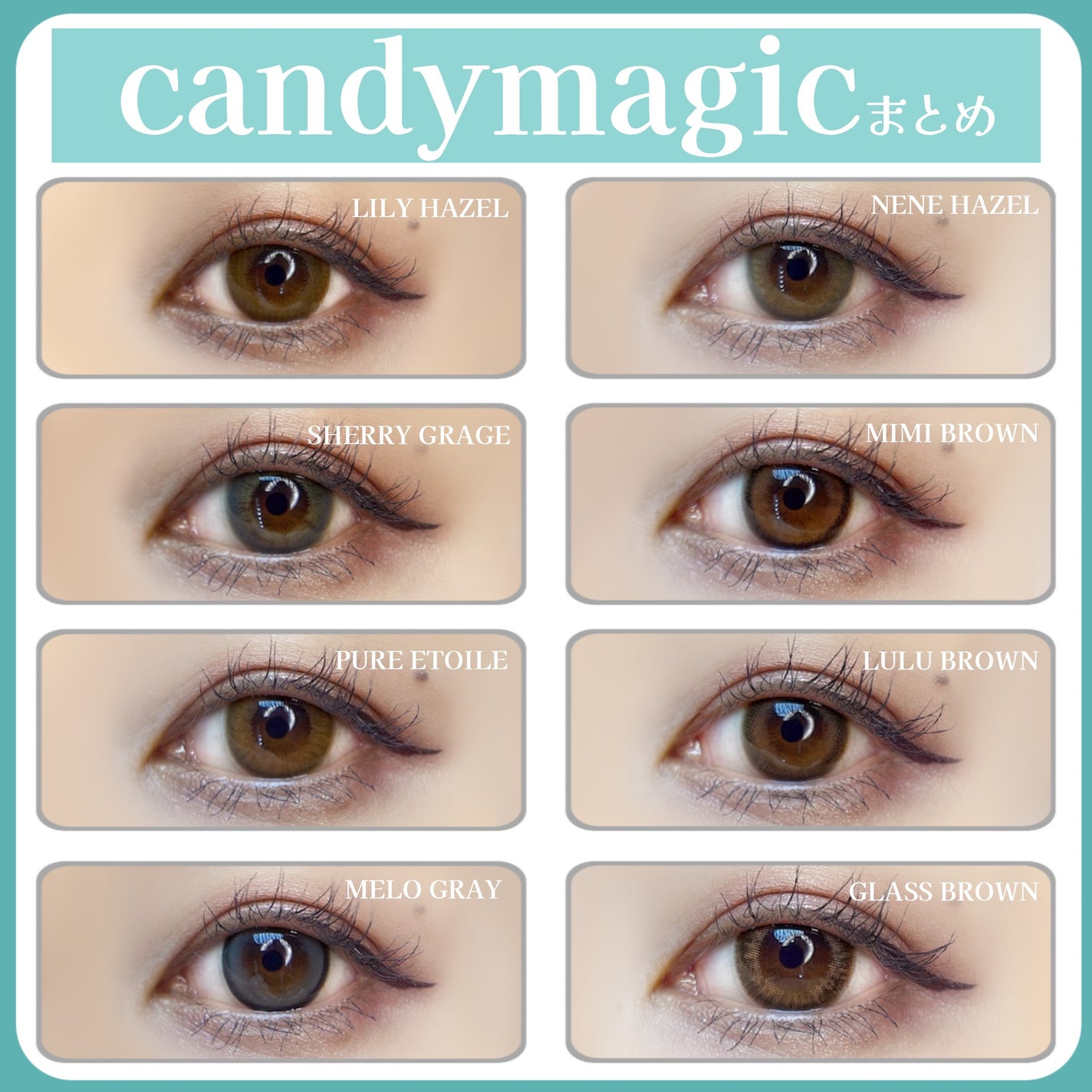 candymagic1day(キャンディーマジックワンデー)/candy magic/ワンデー(1DAY)カラコンを使ったクチコミ(1枚目)
