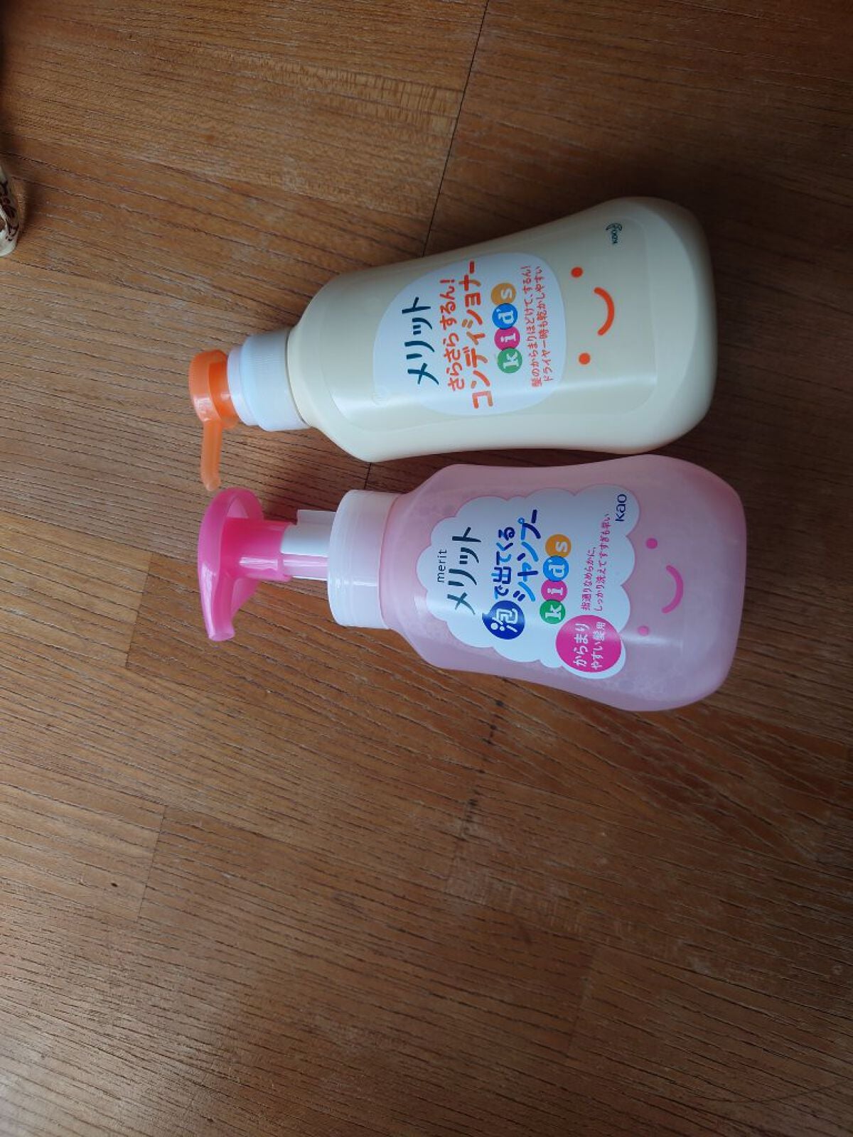 泡で出てくるシャンプーキッズ からまりやすい髪用/メリット/市販シャンプーを使ったクチコミ(1枚目)