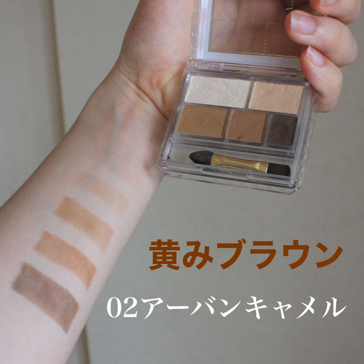 パーフェクトマルチアイズ/キャンメイク/アイシャドウパレットを使ったクチコミ(1枚目)