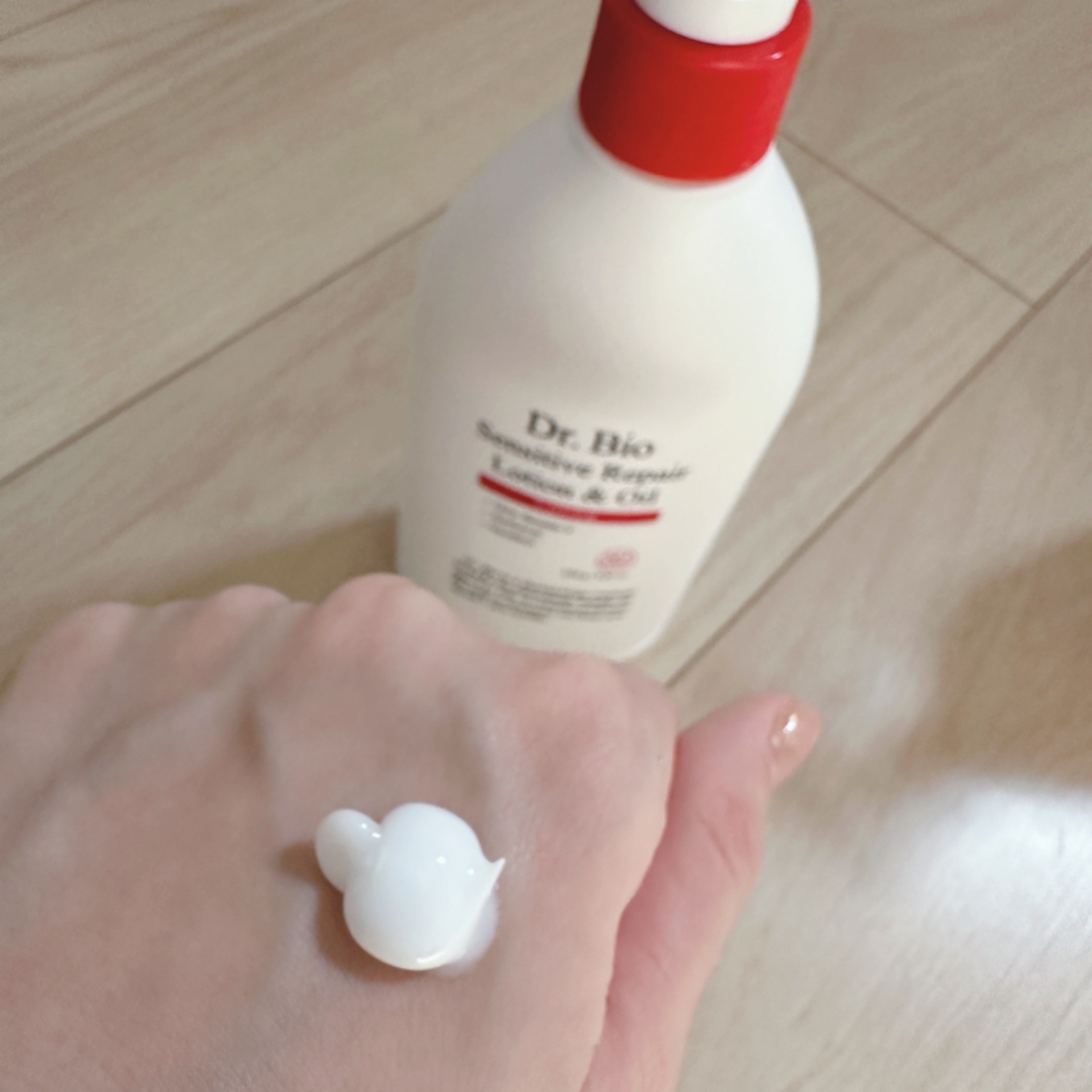 センシティブ リペア ローション&オイル/Dr.Bio/ボディクリームを使ったクチコミ（2枚目）