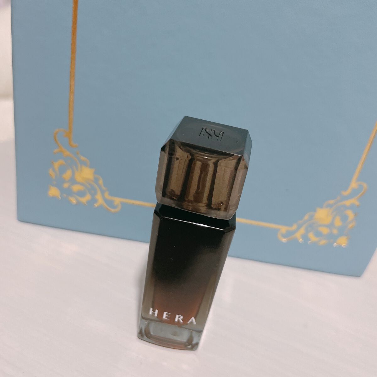 センシュアル フィッティング グロウ ティント 103 ヒドゥンモーヴ/HERA/リップティントを使ったクチコミ（1枚目）