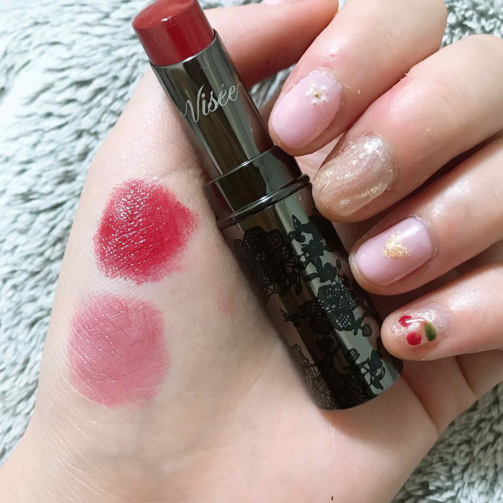 リシェ カラーポリッシュ リップスティック/Visée/口紅を使ったクチコミ(1枚目)