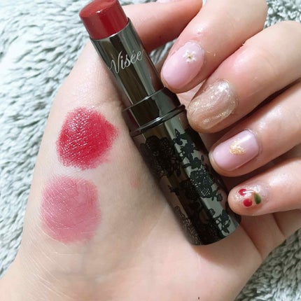 リシェ カラーポリッシュ リップスティック/Visée/口紅を使ったクチコミ(1枚目)